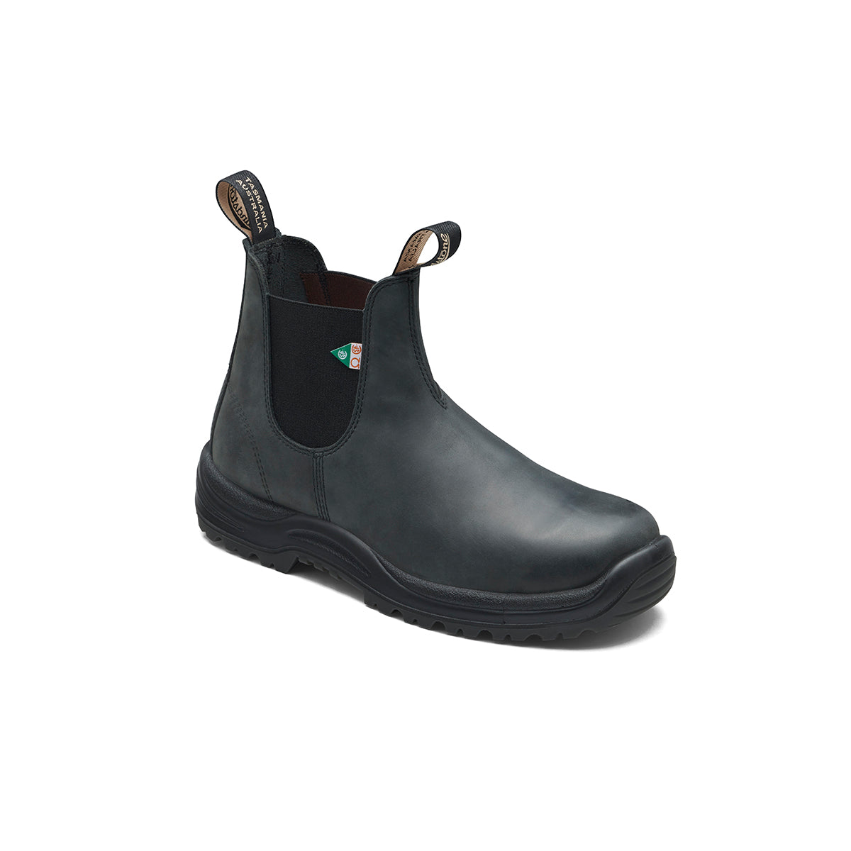 Blundstone 181 Work Safety Boot Waxy Rustic Black Workboot