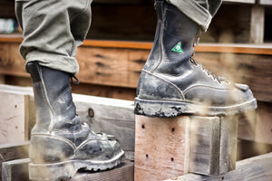Viberg's classic Rigger boot. It ain't broke, there's nothing to fix.