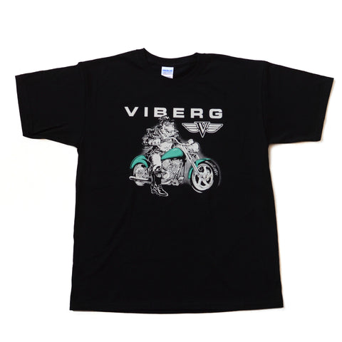 Viberg Shirt Green Motorcycle Front
