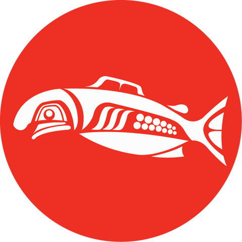 Central Westcoast Forest Society salmon logo