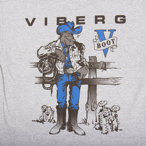 Viberg cowboy t-shirt back art